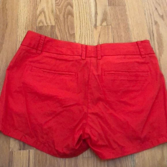 J.Crew red women’s chino Shorts - Picture 3 of 3